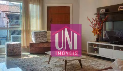 Sobrado com 4 dormitórios à venda, 280 m² por R$ 898.000 - Parque das Nações - Santo André/SP
