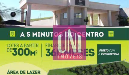 Terreno à venda, 300 m² por R$ 349.759,36 - Cézar de Souza - Mogi das Cruzes/SP