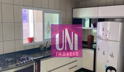 Sobrado com 3 dormitórios à venda, 238 m² por R$ 719.000 - Parque João Ramalho - Santo André/SP