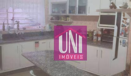 Sobrado com 3 dormitórios à venda, 175 m² por R$ 620.000 - Bangu - Santo André/SP