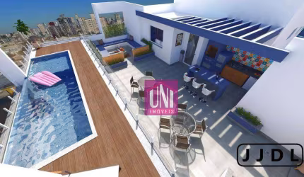 Apartamento com 2 dormitórios à venda, 55 m² por R$ 425.000 - Parque das Nações - Santo André/SP