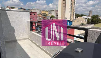 Apartamento Duplex com 2 dormitórios à venda, 50 m² por R$ 345.000,00 - Vila Francisco Matarazzo - Santo André/SP
