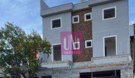 Cobertura com 2 dormitórios à venda, 101 m² por R$ 598.000,00 - Utinga - Santo André/SP