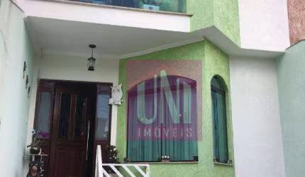 Sobrado com 3 dormitórios à venda, 260 m² por R$ 920.000,00 - Vila Curuçá - Santo André/SP