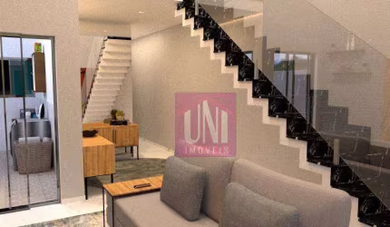 Casa com 2 dormitórios à venda, 90 m² por R$ 550.000,00 - Parque Oratório - Santo André/SP