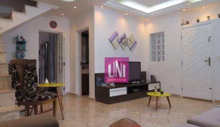 Sobrado com 3 dormitórios à venda, 170 m² por R$ 1.250.000,00 - Parque Jaçatuba - Santo André/SP