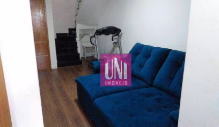Cobertura com 2 dormitórios à venda, 90 m² por R$ 408.000 - Jardim Cambuí - Santo André/SP