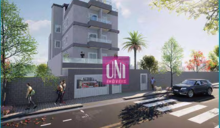 Cobertura com 2 dormitórios à venda, 86 m² por R$ 399.000 - Jardim Utinga - Santo André/SP