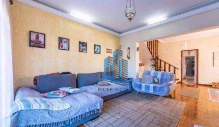 Sobrado com 3 dormitórios à venda, 260 m² por R$ 1.100.000,00 - Campestre - Santo André/SP