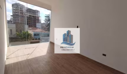 Cobertura com 2 dormitórios à venda, 110 m² por R$ 730.000,00 - Campestre - Santo André/SP