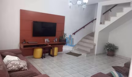 Sobrado com 3 dormitórios à venda, 125 m² por R$ 690.000,00 - Santa Maria - São Caetano do Sul/SP