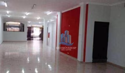 Salão para alugar, 250 m² por R$ 5.705,00/mês - Mauá - São Caetano do Sul/SP