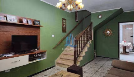 Sobrado com 3 dormitórios à venda, 152 m² por R$ 585.000,00 - Mauá - São Caetano do Sul/SP