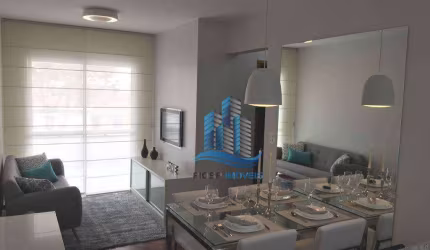Apartamento com 2 dormitórios à venda, 62 m² por R$ 612.000,00 - Campestre - Santo André/SP