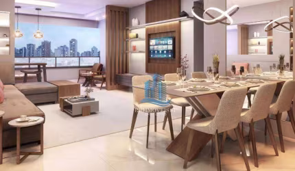 Apartamento com 3 dormitórios à venda, 135 m² por R$ 1.535.000,00 - Vila Assunção - Santo André/SP