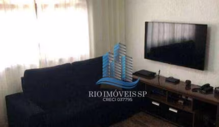 Sobrado com 3 dormitórios à venda, 102 m² por R$ 636.000 - Nova Gerti - São Caetano do Sul/SP