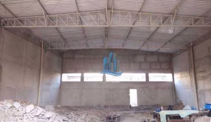Galpão para alugar, 400 m² por R$ 12.742,03/mês - Fundação - São Caetano do Sul/SP