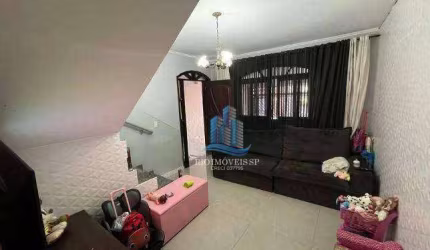 Sobrado com 4 dormitórios à venda, 185 m² por R$ 850.000 - Nova Gerti - São Caetano do Sul/SP