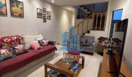 Sobrado com 4 dormitórios à venda, 192 m² por R$ 999.000,00 - Vila Camilópolis - Santo André/SP