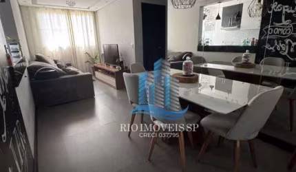 Apartamento com 2 dormitórios à venda, 51 m² por R$ 360.000,00 - Utinga - Santo André/SP