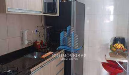 Apartamento com 2 dormitórios à venda, 53 m² por R$ 390.000 - Campestre - Santo André/SP