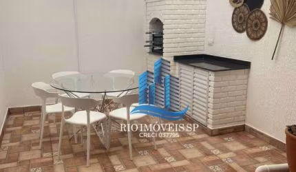 Sobrado com 3 dormitórios à venda, 138 m² por R$ 770.000,00 - Vila Pires - Santo André/SP