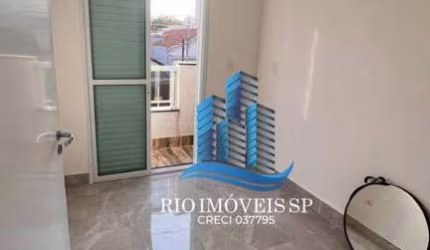 Apartamento com 2 dormitórios para alugar, 55 m² por R$ 2.845/mês - Campestre - Santo André/SP