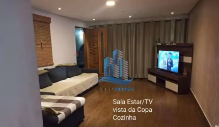 Sobrado com 3 dormitórios à venda, 261 m² por R$ 1.350.000,00 - Cerâmica - São Caetano do Sul/SP