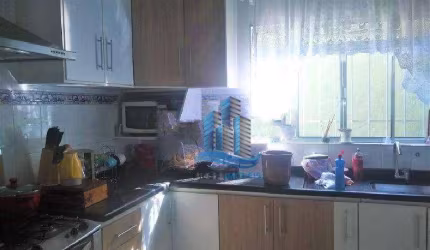 Sobrado com 3 dormitórios à venda, 118 m² por R$ 480.000,00 - Vila Palmares - Santo André/SP