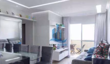 Apartamento com 3 dormitórios à venda, 73 m² por R$ 680.000,00 - Jardim Três Marias - São Bernardo do Campo/SP