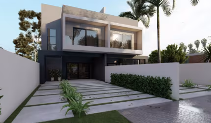 Lindos Sobrados em construção no Coroados