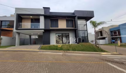 Casa semimobilidada com 3 suítes à venda, 180 m² por R$ 1.390.000 - Condomínio Primavera - Gravataí/RS