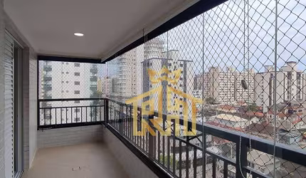 Apartamento de 2 quartos (1 suíte) no bairro de Guilhermina em Praia Grande - SP