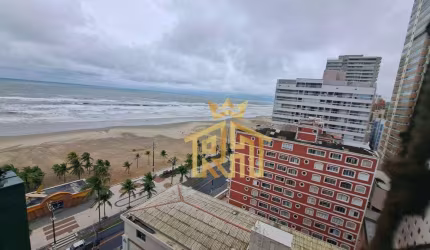 Apartamento 02 quartos vista para praia a venda - Aviação - Praia Grande