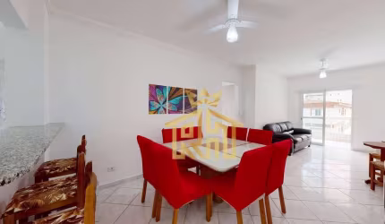 Apartamento de 3  quartos, 1 suíte no bairro de Ocian em Praia Grande - SP