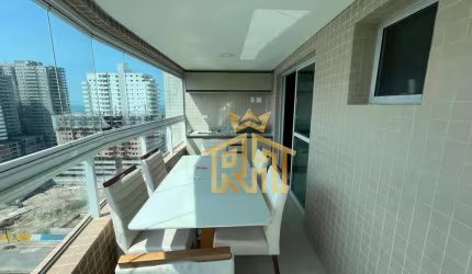 Apartamento com 3 dormitórios à venda, 101 m² por R$ 785.000,00 - Aviação - Praia Grande/SP