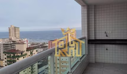 Apartamento com 3 quartos, 1 suíte no bairro de Vila Tupi em Praia Grande - SP