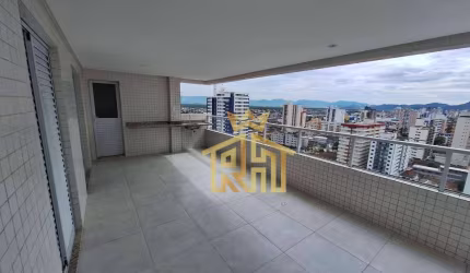 Apartamento Novo - 03 Suítes - Varanda Gourmet - 02 vagas - Aviação - Praia Grande SP