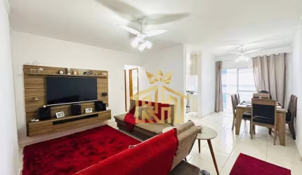 Apartamento de 2 quartos no bairro de Maracanã em Praia Grande -SP - Vista Mar