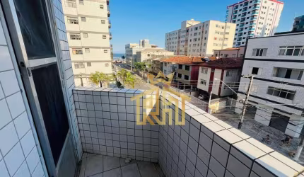 Apartamento com 1 dormitório à venda, 44 m² por R$ 215.000,00 - Vila Assunção - Praia Grande/SP