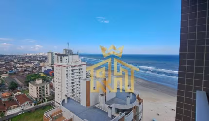 Apartamento 01 quarto com vista da praia a venda - Bairro Jardim Real - Praia Grande - SP
