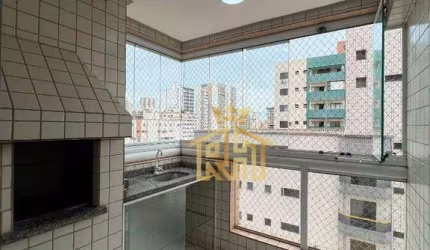 Apartamento com 2 quartos, 1 suíte no bairro de Vila Tupi em Praia Grande - SP