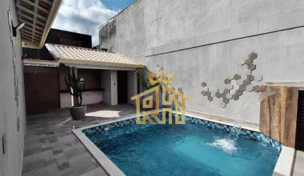 Casa com 4 suítes à venda, 127 m² por R$ 1.650.000 - Caiçara - Praia Grande/SP