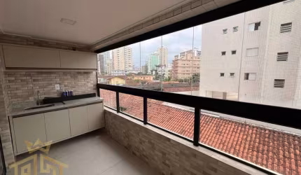 Apartamento com 2 dormitórios à venda, 71 m² por R$ 495.000,00 - Vilamar - Praia Grande/SP