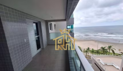 Apartamento NOVO - Caiçara - 02 dormitórios (01 Suíte) - Varanda gourmet vista mar - 1 vaga - Lazer Completo