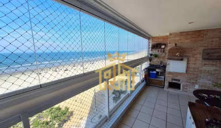 Lindo Apartamento Vista Mar - 02 dormitórios (01 Suíte) - Varanda com Churrasqueira - 02 Vagas - Lazer Completíssimo - Guilhermina - Praia Grande (SP)
