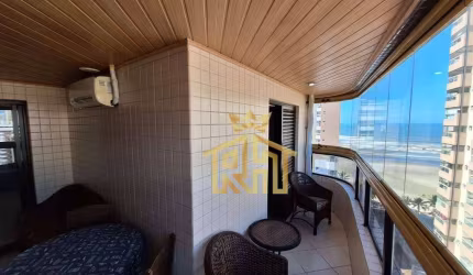 Apartamento Duplex com 3 dormitórios à venda, 140 m² por R$ 1.012.000,00 - Aviação - Praia Grande/SP