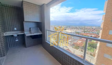 Apartamento com 1 dormitório à venda, 53 m² por R$ 371.000 - Jardim Real - Praia Grande/SP