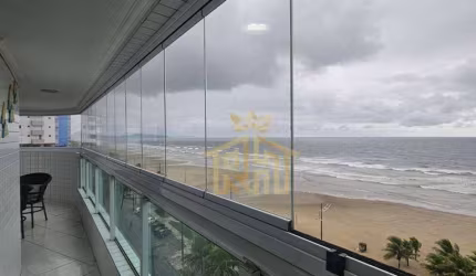 Apartamento FRENTE MAR com 3 Suítes à Venda no Maracanã – Praia Grande/SP
