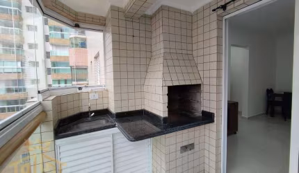 Apartamento de 1 dormitório no bairro de Vila Tupi em Praia Grande - SP